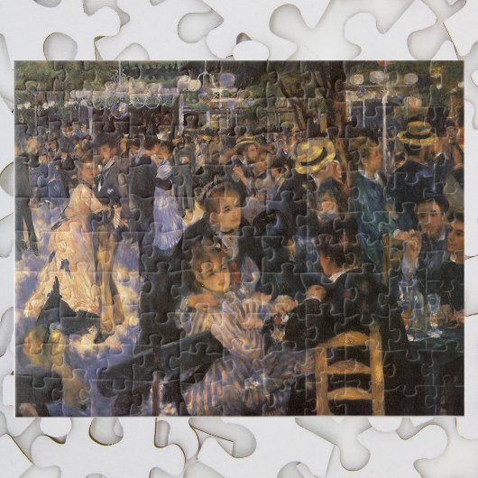 舞踏会 at Le Moulin de la Galette(ピエール・ルノワール) ジグソーパズル