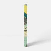 舞阪市：ヴィンテージ日本のウッドブロックプリント SAMSUNG GALAXYケース (左側面)