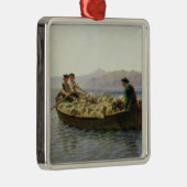 舟艇、1863年 メタルオーナメント (右)
