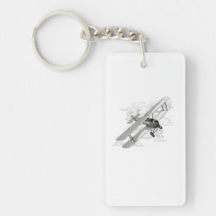 航クラシック空二機 キーホルダー