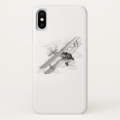 航クラシック空二機 Case-Mate iPhoneケース (裏面)