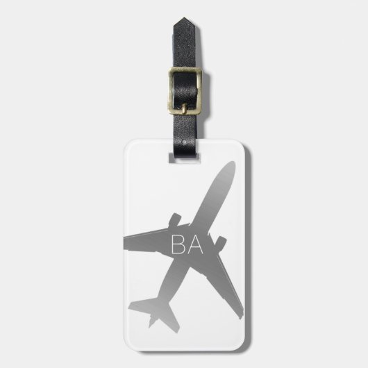 航パーソナライズされた空機荷物タグ ラゲッジタグ (正面縦)