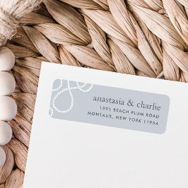 航海に適した差出人住所ラベル |霧 ラベル