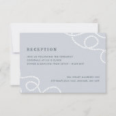 航海に適した披露宴エンクロージャカード |霧 招待状 (正面)