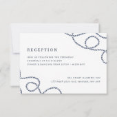 航海に適した歓迎カード | 白 招待状 (正面)