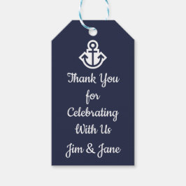 航海のありがとう結婚のギフトラベル ギフトタグ