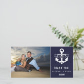 航海のありがとう |フォトカード サンキューカード (スタンド正面)