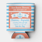 航海のいかりおもしろい |船カスタム船の名前 缶クーラー (正面)