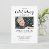 航海のいかりお祝い写真と生活 招待状 (スタンド正面)