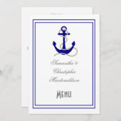 航海のいかりのメニュー メニュー (正面/裏面)