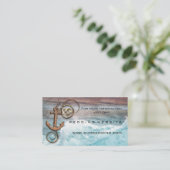 航海のいかりの結婚Webサイト挿入カード エンクロージャーカード (スタンド正面)