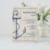 航海のいかりウ素朴ィード結婚詳細 エンクロージャーカード (スタンド正面)