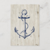 航海のいかりウ素朴ィード結婚詳細 エンクロージャーカード (裏面)