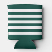 航海のいかりオアキャプテンボートネームグリーンストライプ 缶クーラー (裏面)