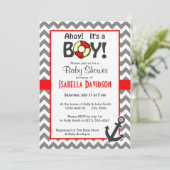 航海のいかりオンダークグレーシェブロン 招待状 (スタンド正面)