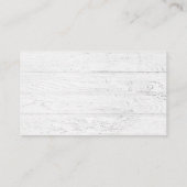 航海のいかりオンホワイトウォッシュウッド 名刺 (裏面)