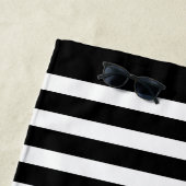 航海のいかりオールのパドルキャプテンネームまたはボート ビーチタオル (インサイチュ)