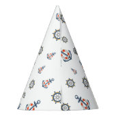 航海のいかりキッズパーティー帽子 パーティーハット (裏面)