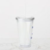 航海のいかりキャプテンボート名 アクリルタンブラー (右)