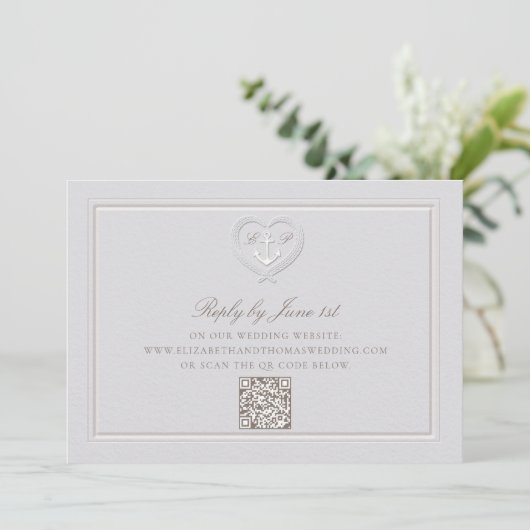 航海のいかりクフォーマルレストQR結婚の応答 (スタンド正面)