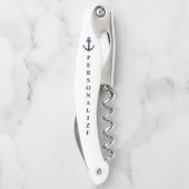 航海のいかりコルクカスタムスクリューワインオープナー ソムリエナイフ (裏面)