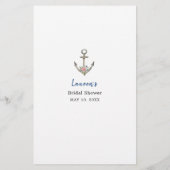 航海のいかりシャワーアドバイス&ウィッシュカード (裏面)