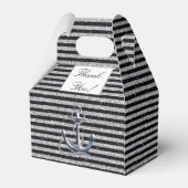 航海のいかりシルバーブストライプラック結婚ズ フェイバーボックス (裏面サイド)