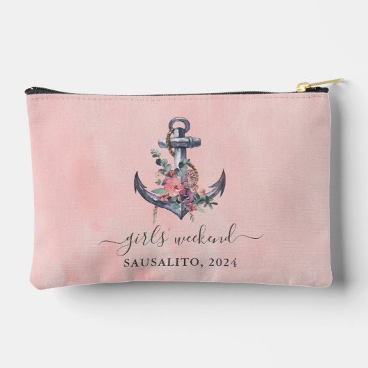 航海のいかりシーサイドガールズウィークエンド アクセサリーポーチ (裏面)