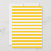 航海のいかりネイビーイエローバースデーパーティー 招待状 (裏面)