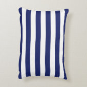 航海のいかりネイビーストライプル・ブルー・ファミリー名 アクセントクッション (裏面(縦))