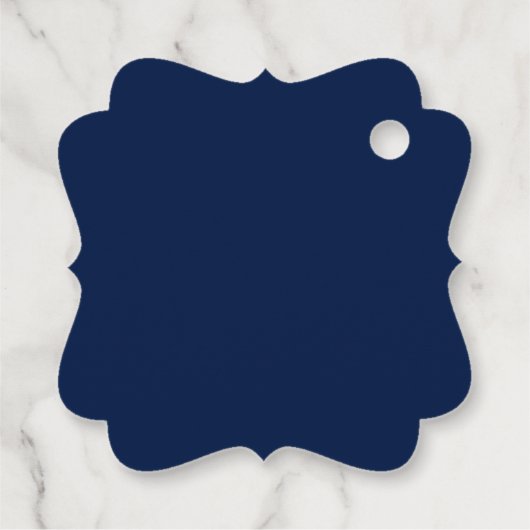 航海のいかりネイビーブルーありがとう フェイバータグ (裏面)