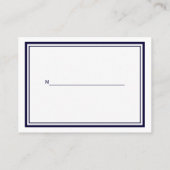 航海のいかりネイビーブルーフレーム2座席表#2 プレイスカード (裏面)