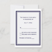 航海のいかりネイビーブルーフレーム2V RSVP (裏面)