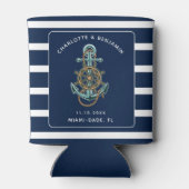 航海のいかりビーチ結婚式披露宴 缶クーラー (裏面)