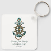 航海のいかりファミリー懇親会ビーチクルーズ キーホルダー (裏面)