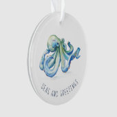 航海のいかりファースト結婚したクリスマス飾り オーナメント (正面)