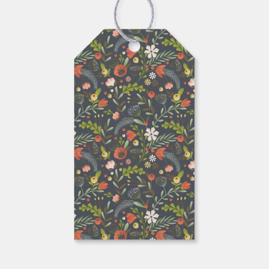 航海のいかりブライダルシャワーメッセージカード ギフトタグ (裏面)