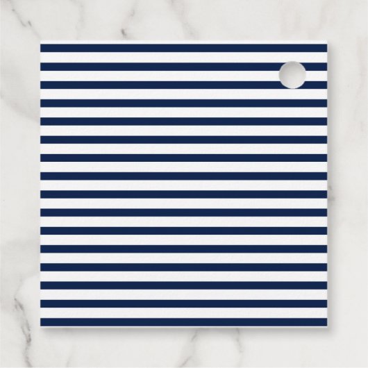 航海のいかりブライダルシャワー フェイバータグ (裏面)