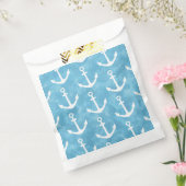 航海のいかりブルーベビーシャワー フェイバーバッグ (封をした状態)