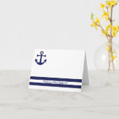 航海のいかりプロフェッショナルノートカード カード (黄色い花)