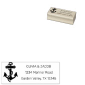 航海のいかりボートレイク海結婚ズ ラバースタンプ (押印)