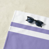 航海のいかりボート名任意の色のカスタム ビーチタオル (インサイチュ)