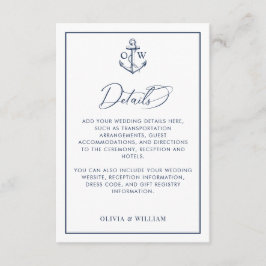 航海のいかりモノグ結婚ラム詳細 エンクロージャーカード