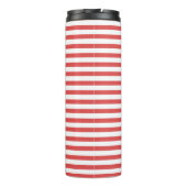 航海のいかりレッド熱パーソナライズされたタンブラー タンブラー (裏面)