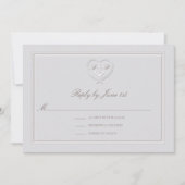 航海のいかりロクラシックープRSVPの結婚応答 (正面)