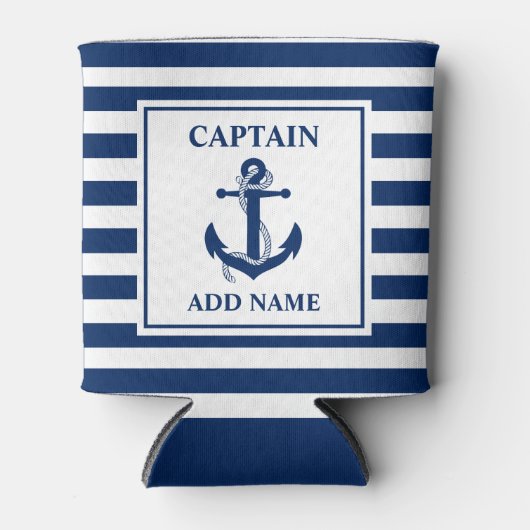 航海のいかりロストライプのープ艦長名 缶クーラー (正面)