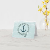 航海のいかりロープすべての行事カード カード (黄色い花)