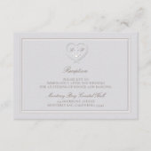 航海のいかりロープコースト披露宴結婚ズ エンクロージャーカード (正面)