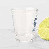 航海のいかりロープホイールボート名 ショットグラス (左)