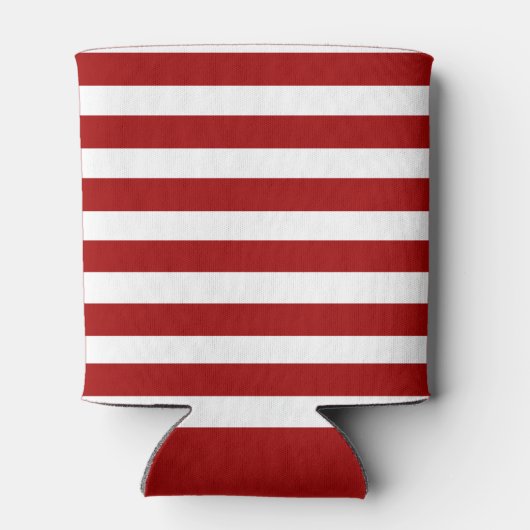 航海のいかりロープボストライプのートRWBスターズ 缶クーラー (裏面)